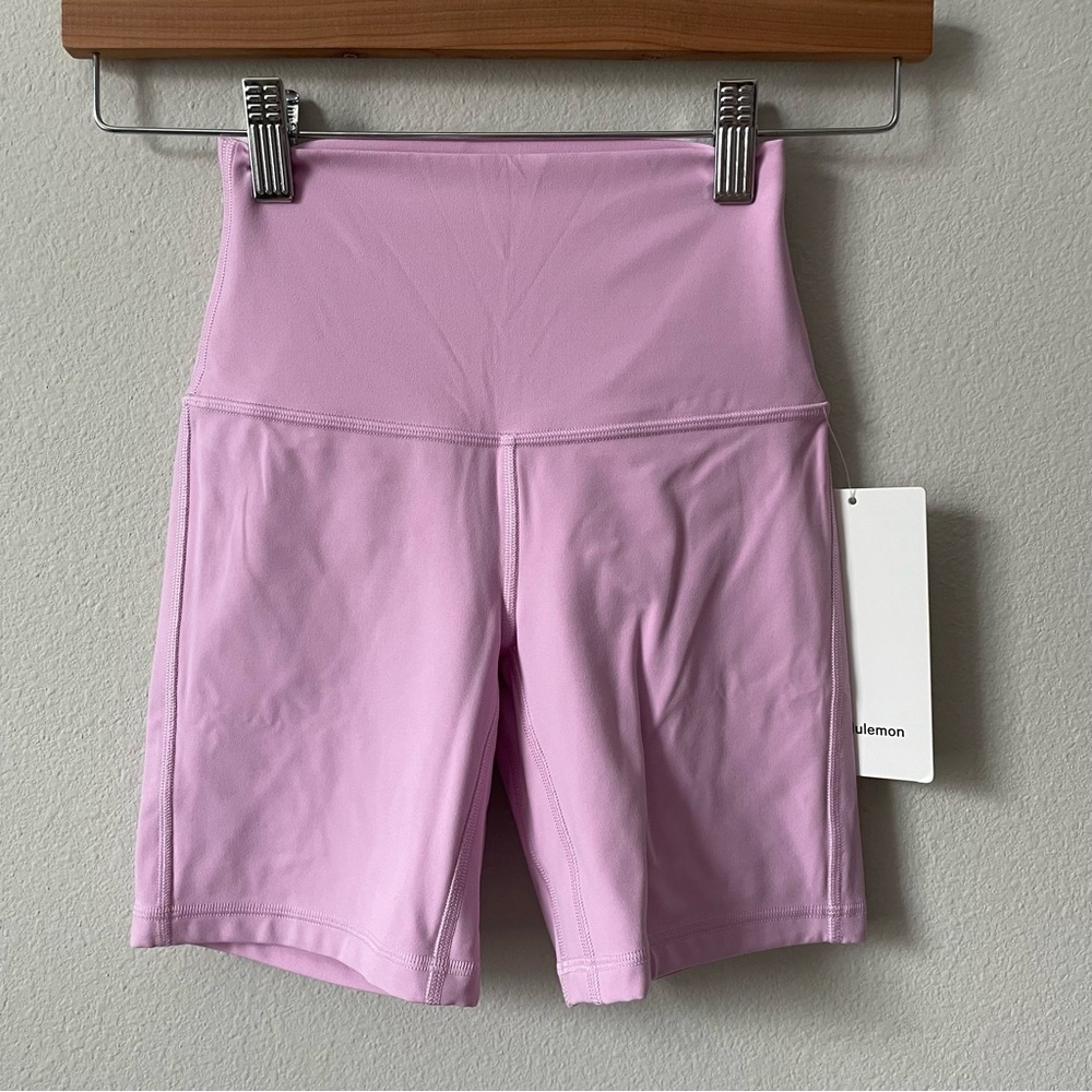 NWT Lululemon Align High-Rise Short 6” Vita Pink Size 2